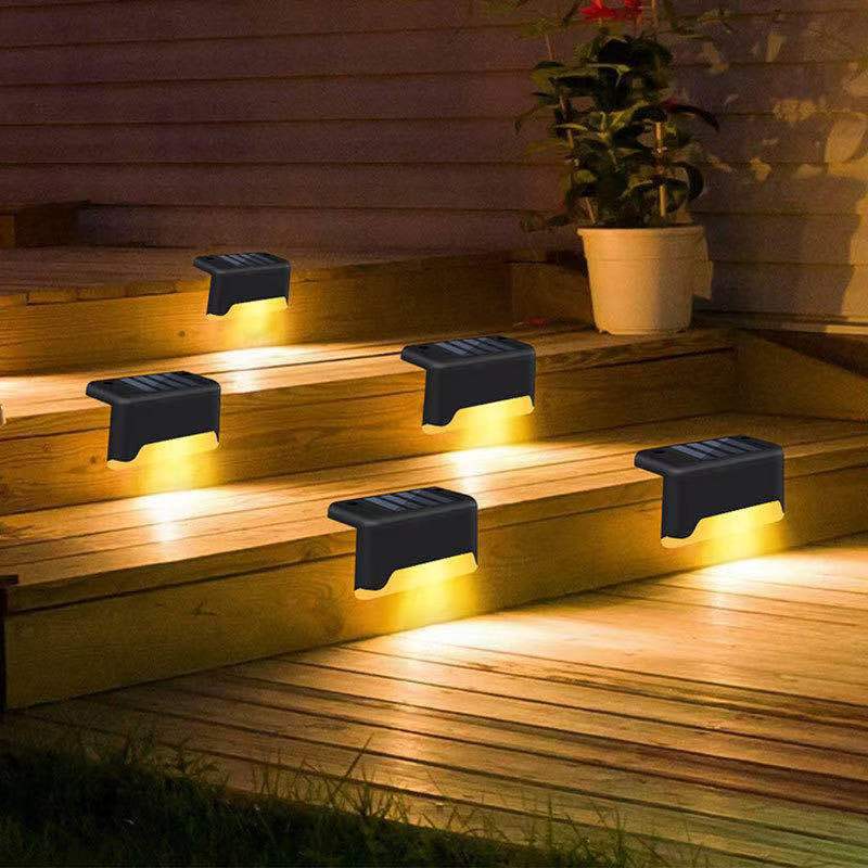 Solar courtyard decoration landscape LED ladder light courtyard decoration landscape