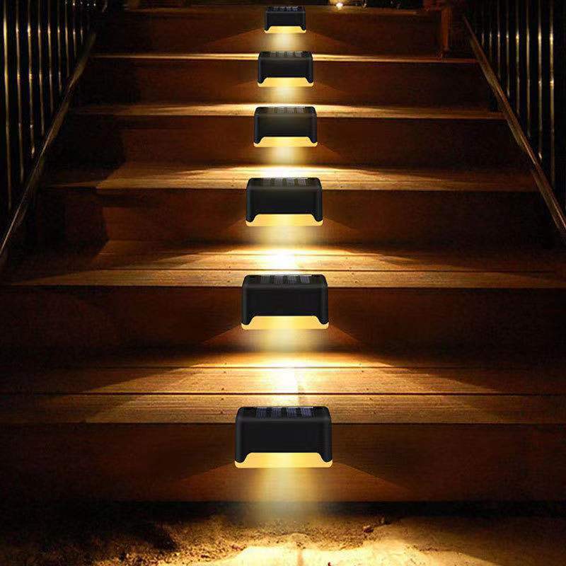 Solar courtyard decoration landscape LED ladder light courtyard decoration landscape