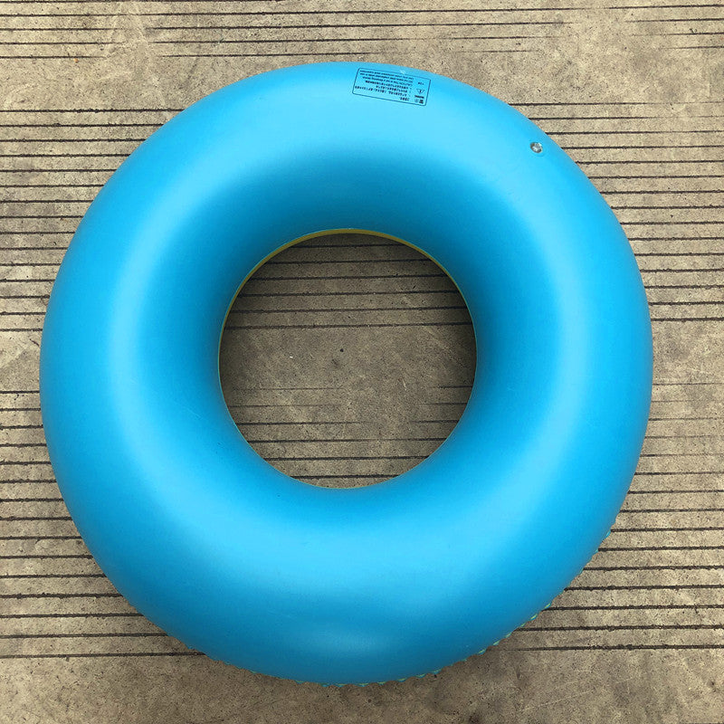 Inflatable swimming ring thickened adult