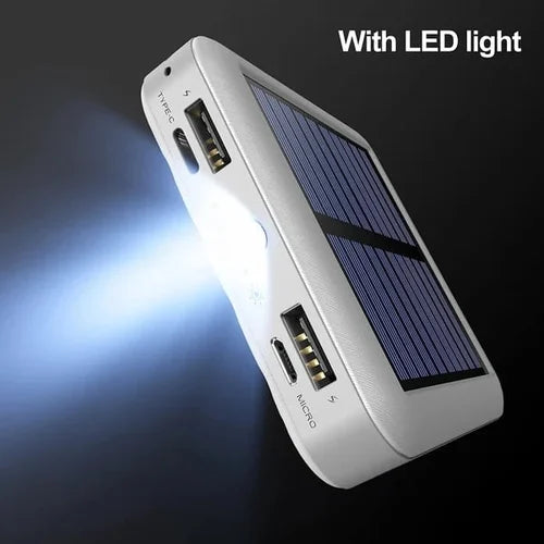 Solar power charging bank