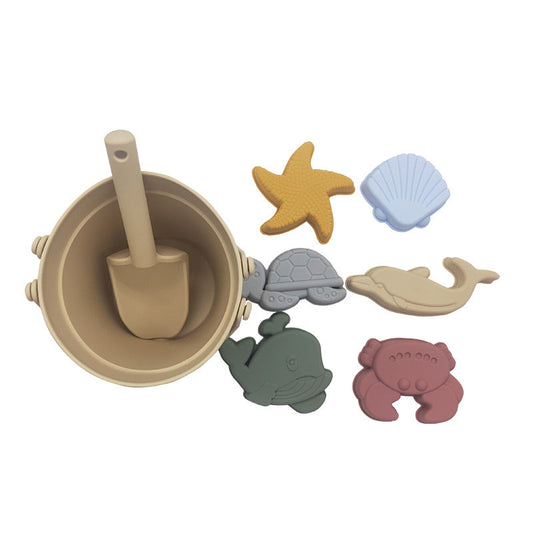 Silicone beach toy animal model