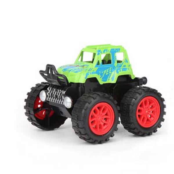 Four-wheel drive inertial off-road vehicle pull back car