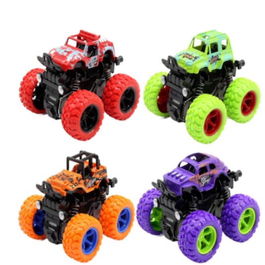 Four-wheel drive inertial children's toy