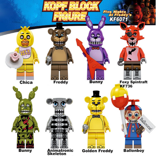 Midnight Bear Series Building Block Toys