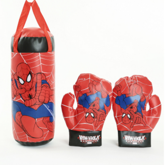 Spiderman mini boxing gloves toy