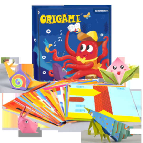 Color Picture Three-Dimensional Toy Origami