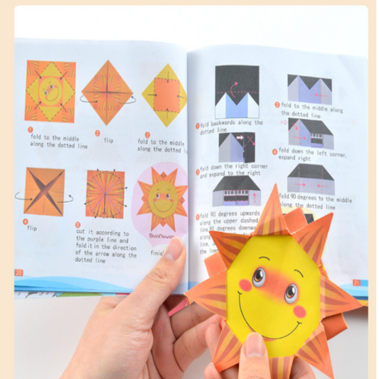 Color Picture Three-Dimensional Toy Origami