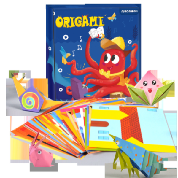 Color Picture Three-Dimensional Toy Origami