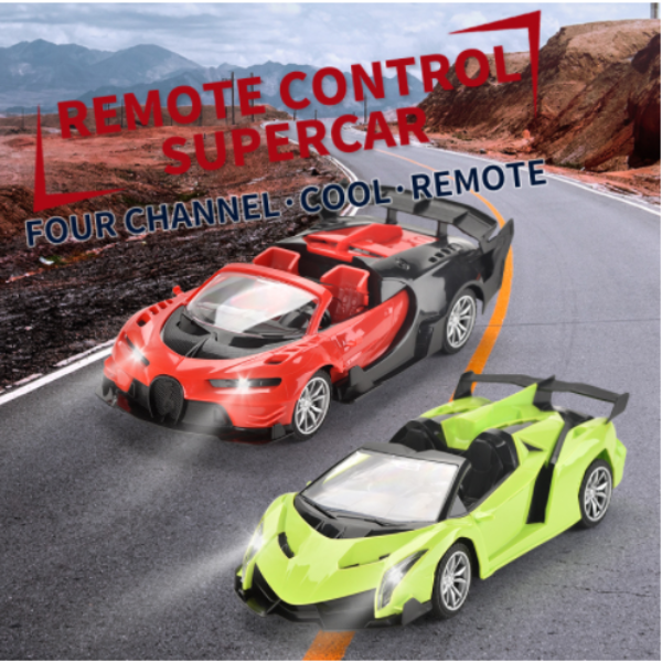 Wireless high-speed remote control car racing