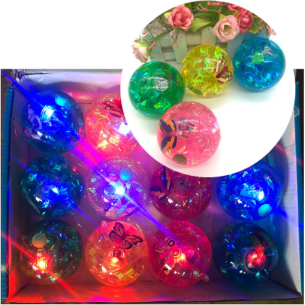 Flash crystal jumping ball