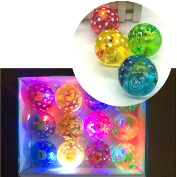 Flash crystal jumping ball