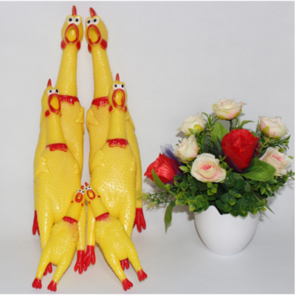 Screaming chicken vocal toy