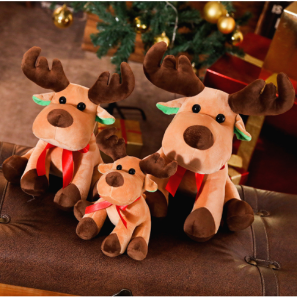 Christmas Elk Doll