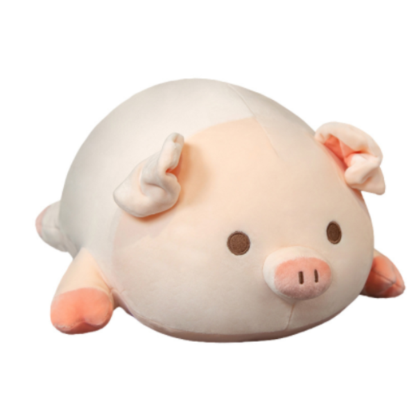 Pig plush toy pillow