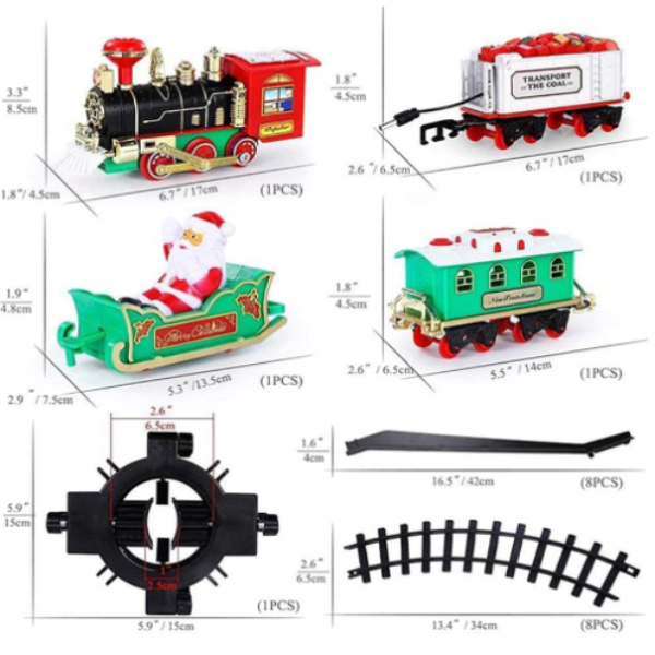 Electric Christmas Train Can Hang Christmas Trees