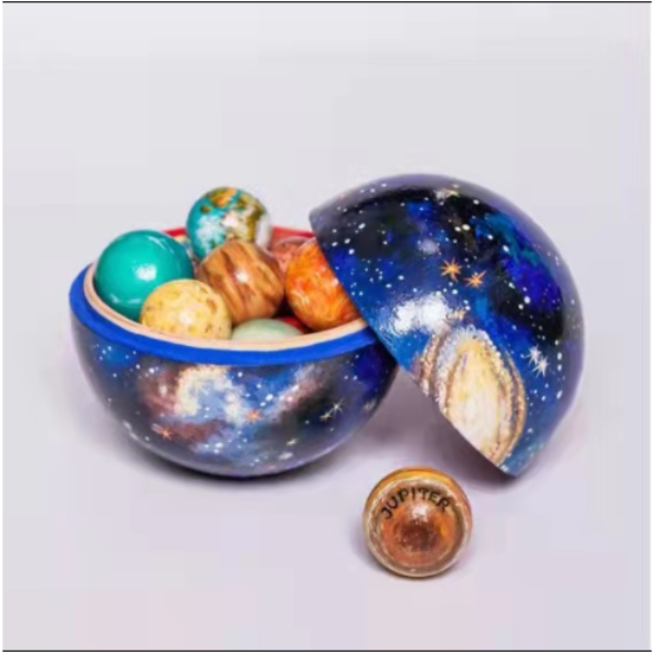 Starry sky ball solar system space model