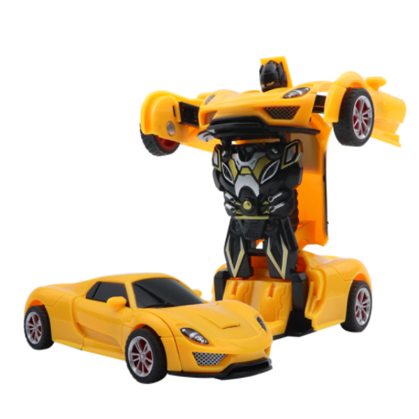 Collision Touch Deformation Toy Robot