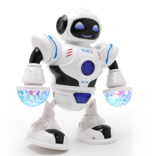 Space dancing robot toy