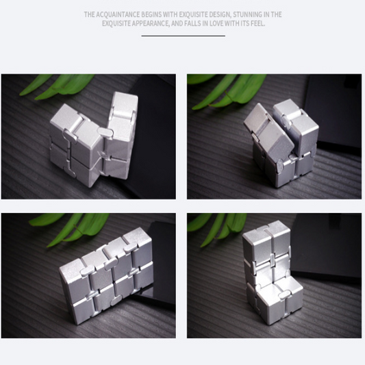 Infinite cube fingertip decompression toy