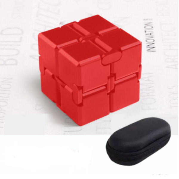 Infinite cube fingertip decompression toy