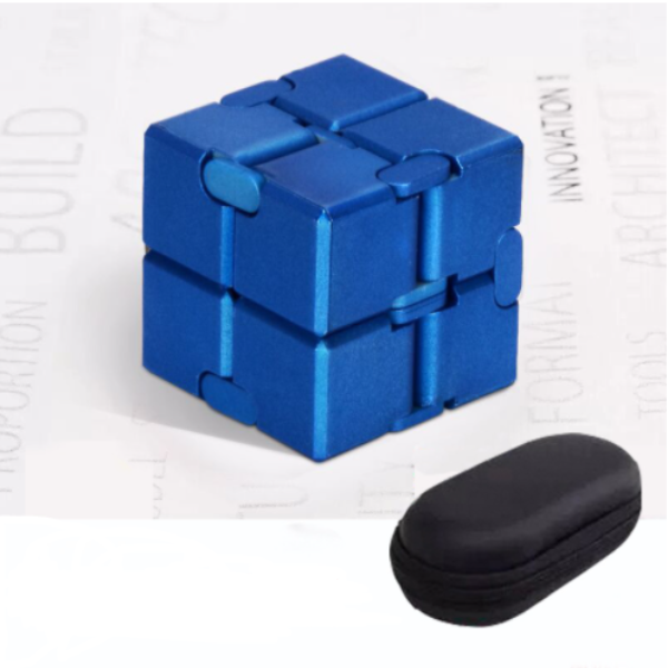 Infinite cube fingertip decompression toy