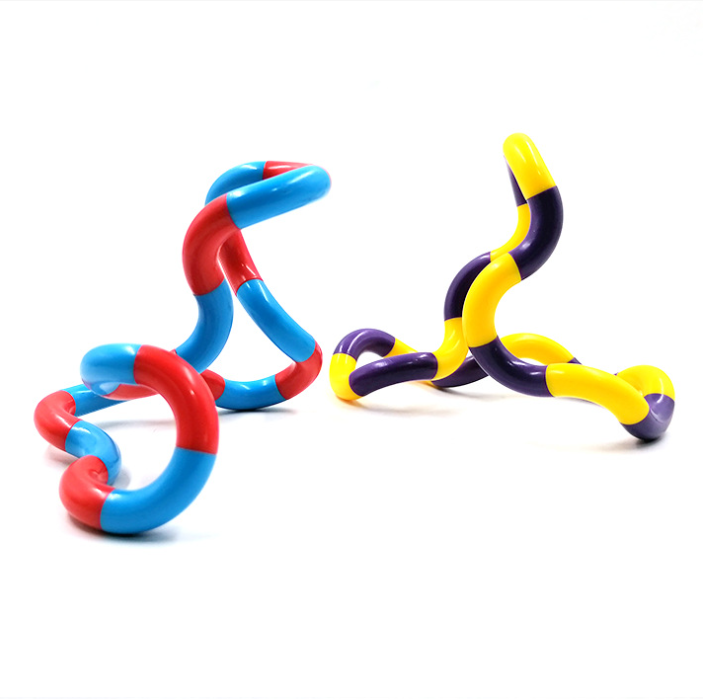 Variety twisted rope decompression toy