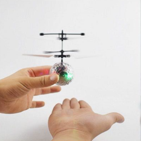 Gesture sensing aircraft toy