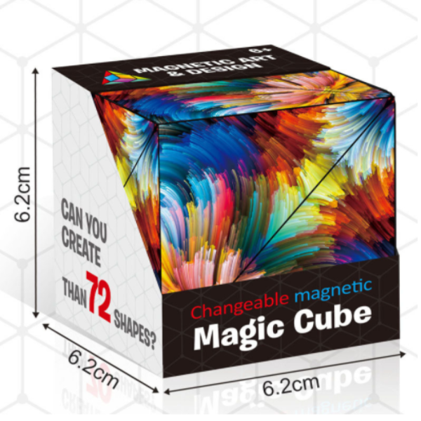 Changeable Magnetic Magic Cube