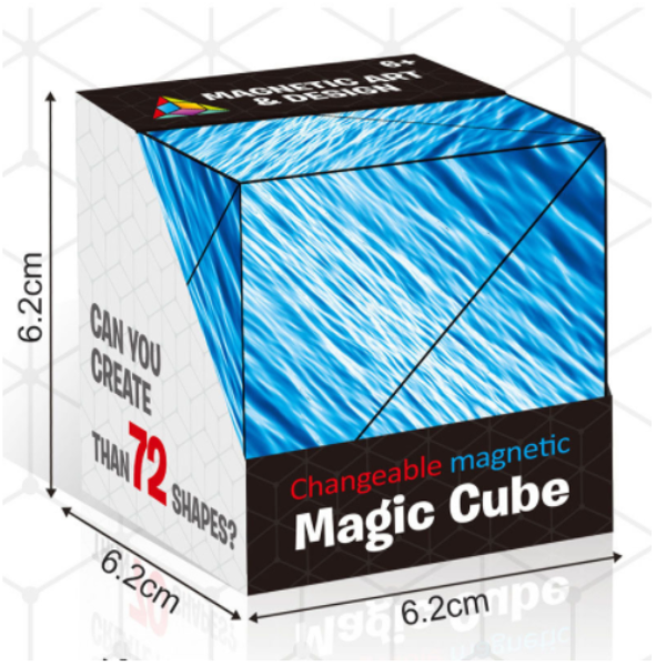 Changeable Magnetic Magic Cube