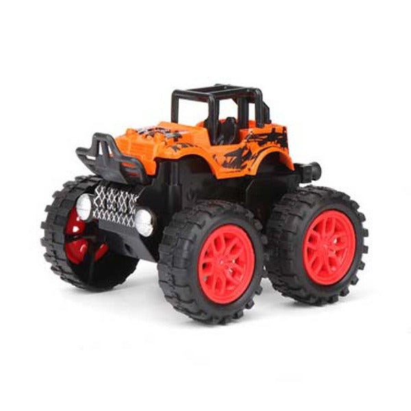 Four-wheel drive inertial off-road vehicle pull back car