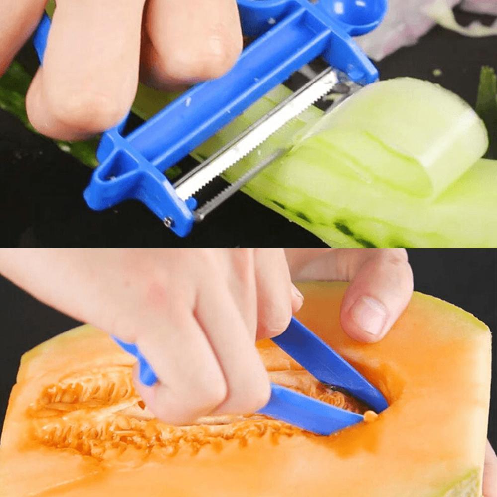 3 in 1 Magic Peeler Set, Random Color