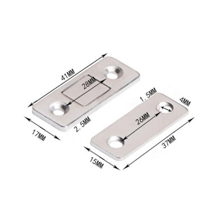 Punch-free Magnetic Door Closer, 5 pcs