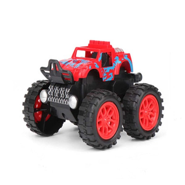 Four-wheel drive inertial off-road vehicle pull back car