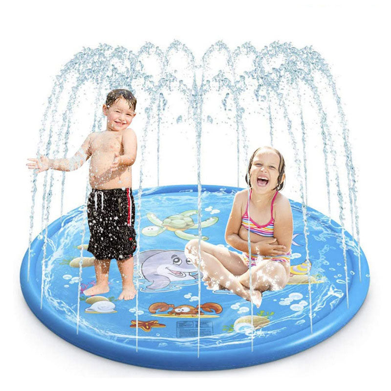 Summer lawn splash pad