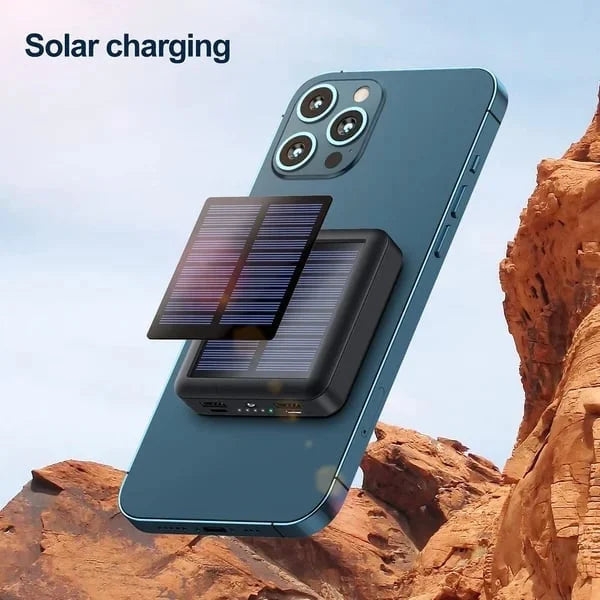 Solar power charging bank