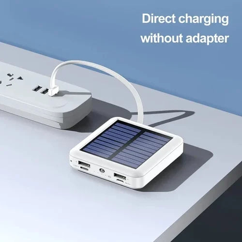 Solar power charging bank