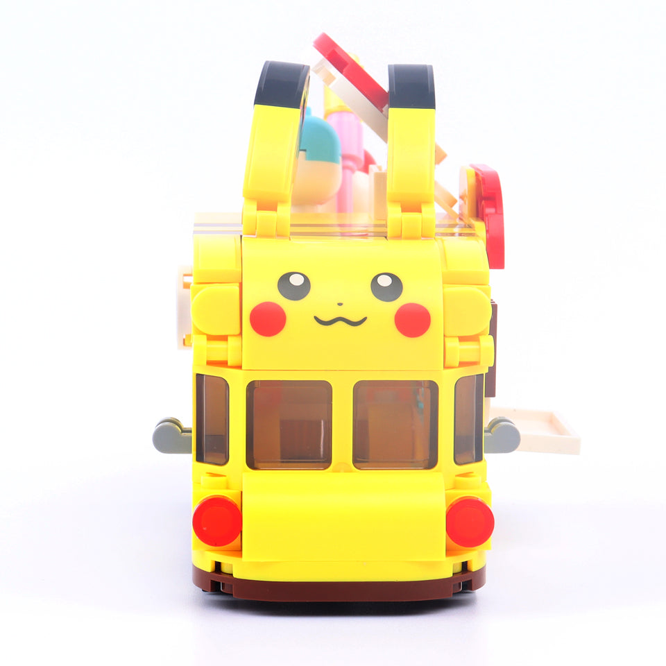 Pokemon boxed building block car toys