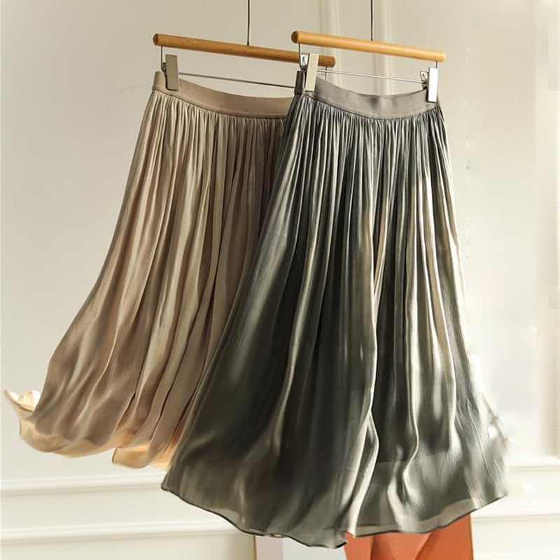 Elegant Pearlescent Skirt