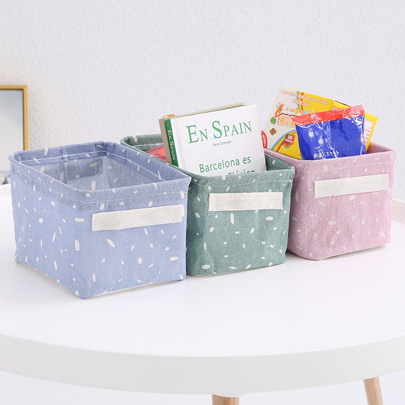 Foldable Canvas Cartoon Storage Box