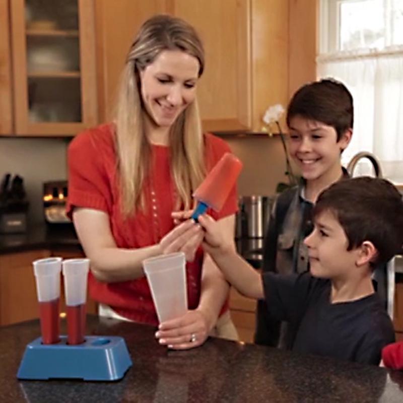 Ice Cube Trays, Ice Pop Makers (3 Pieces)