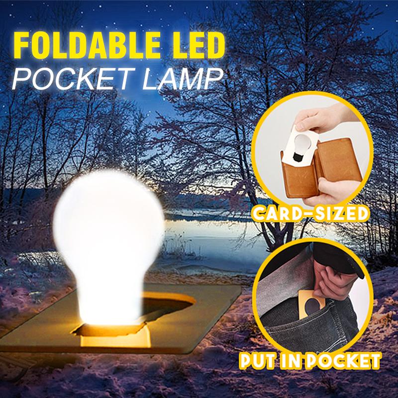 Foldable LED Pocket Lamp (5PCS)