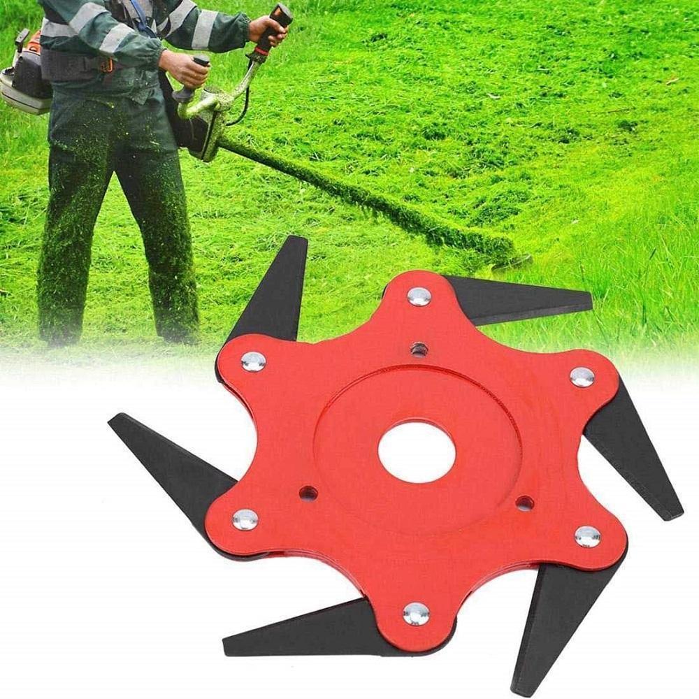 Universal 6 Blades Trimmer Head for Lawn Mower