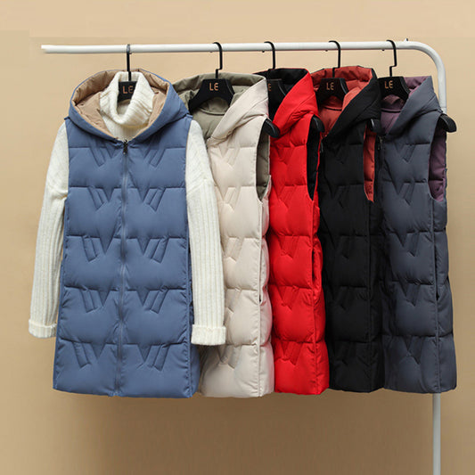 Double sided warm cotton vest
