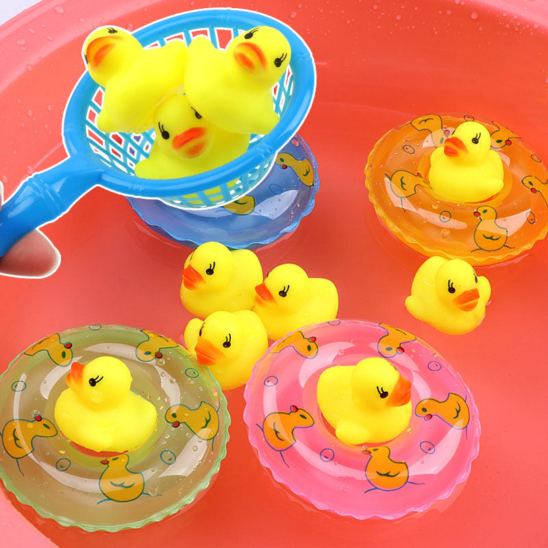 Children's floating toy rubber yellow duck