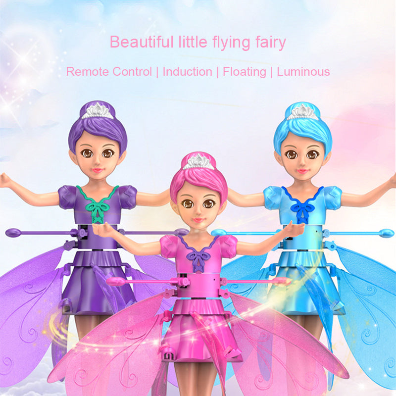 Gesture sensing floating flying toy