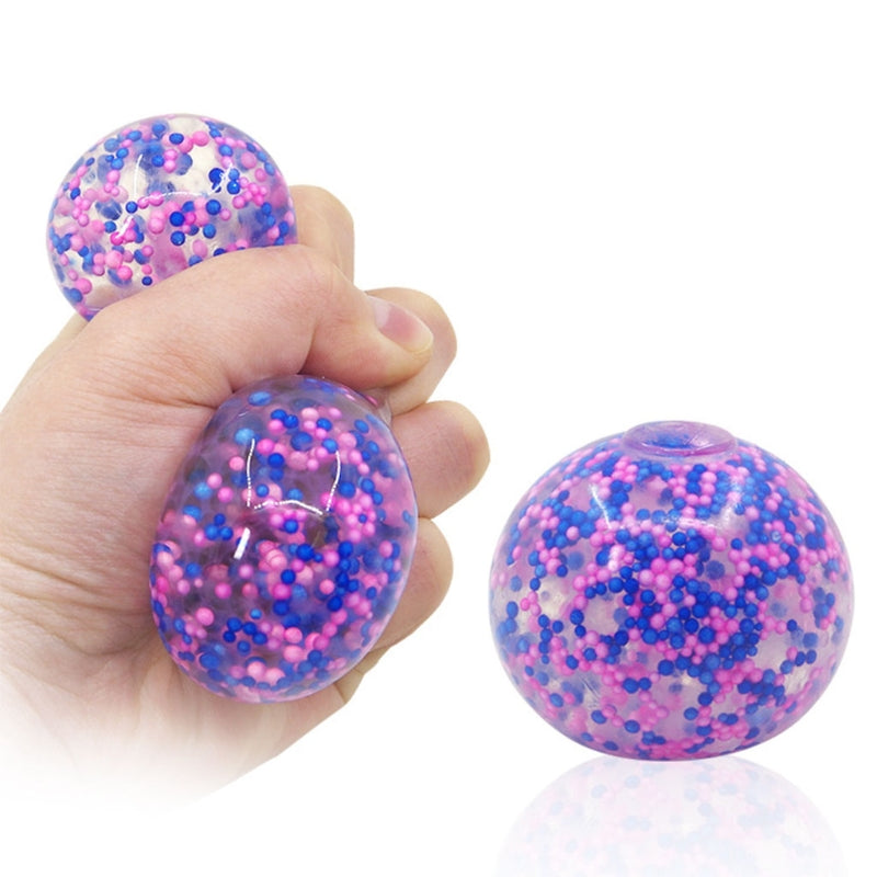 Squeeze ball decompression sensory toy