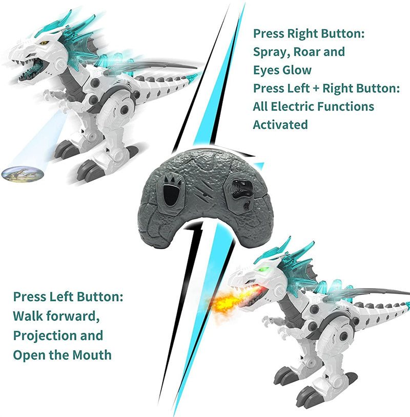 Remote control dinosaur multifunctional toy