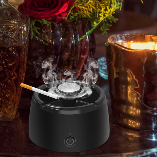 Air purifying ashtray