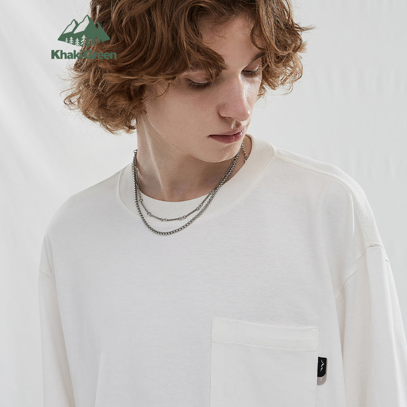 "WHITE OVERSIZED "LONG SLEEVES