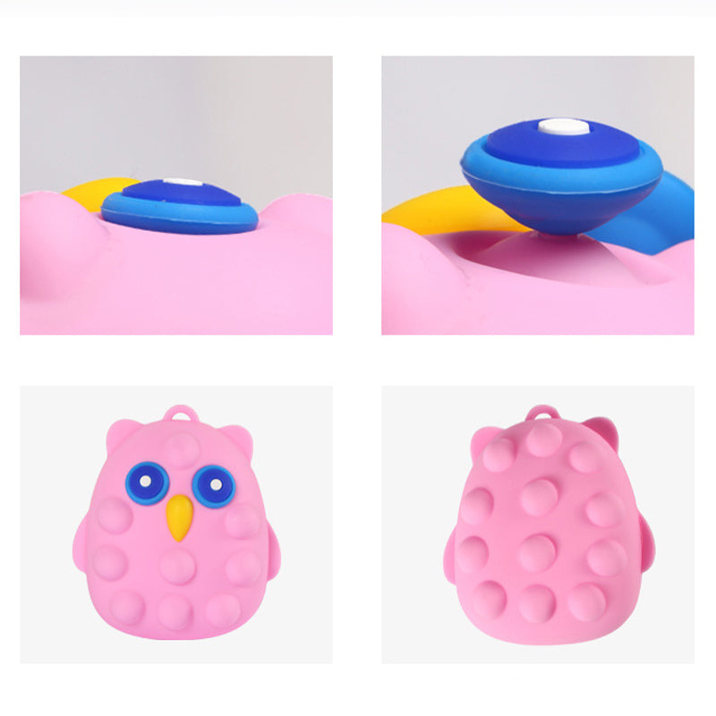 Owl silicone decompression toy